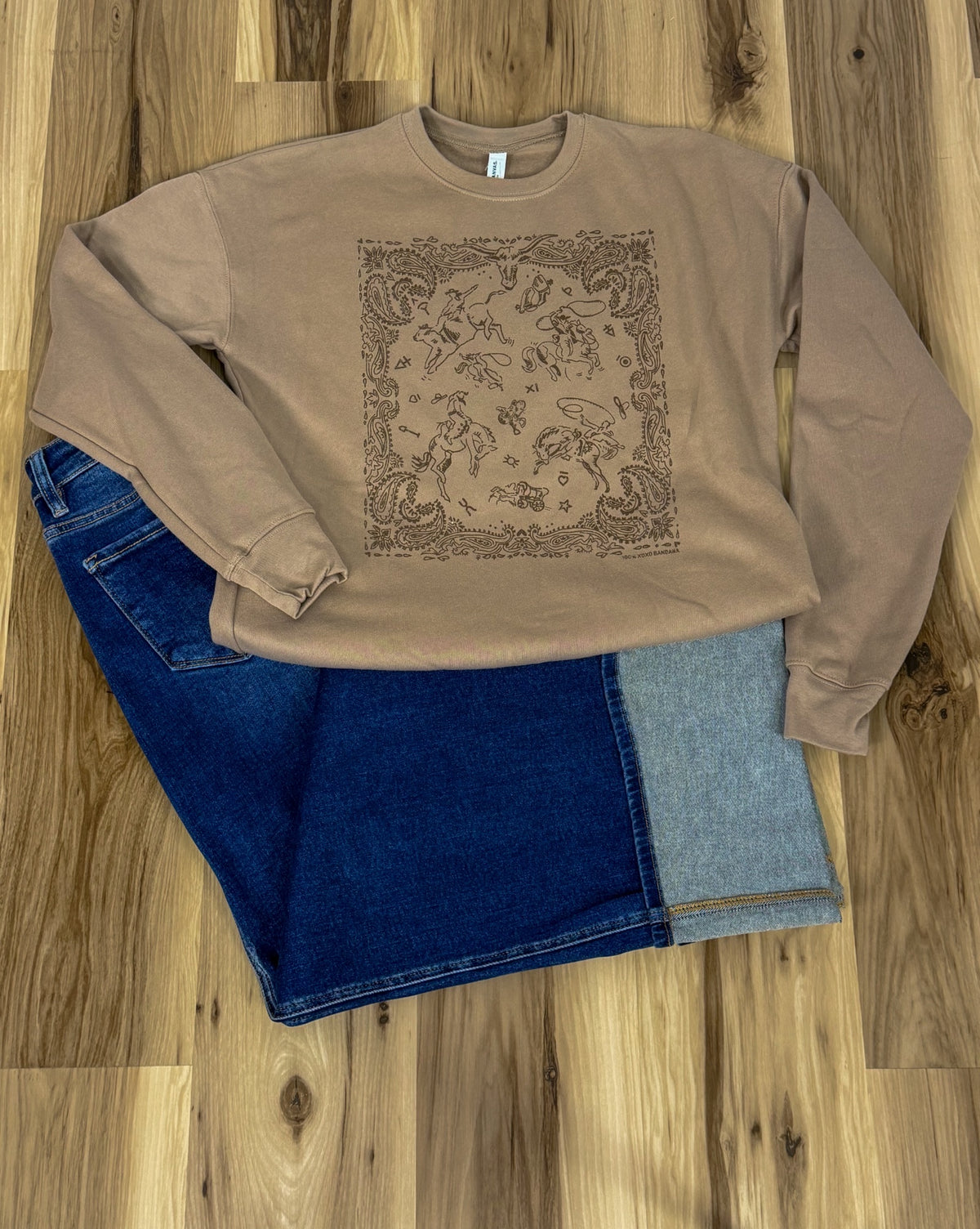 RODEO BANDANA SWEATSHIRT