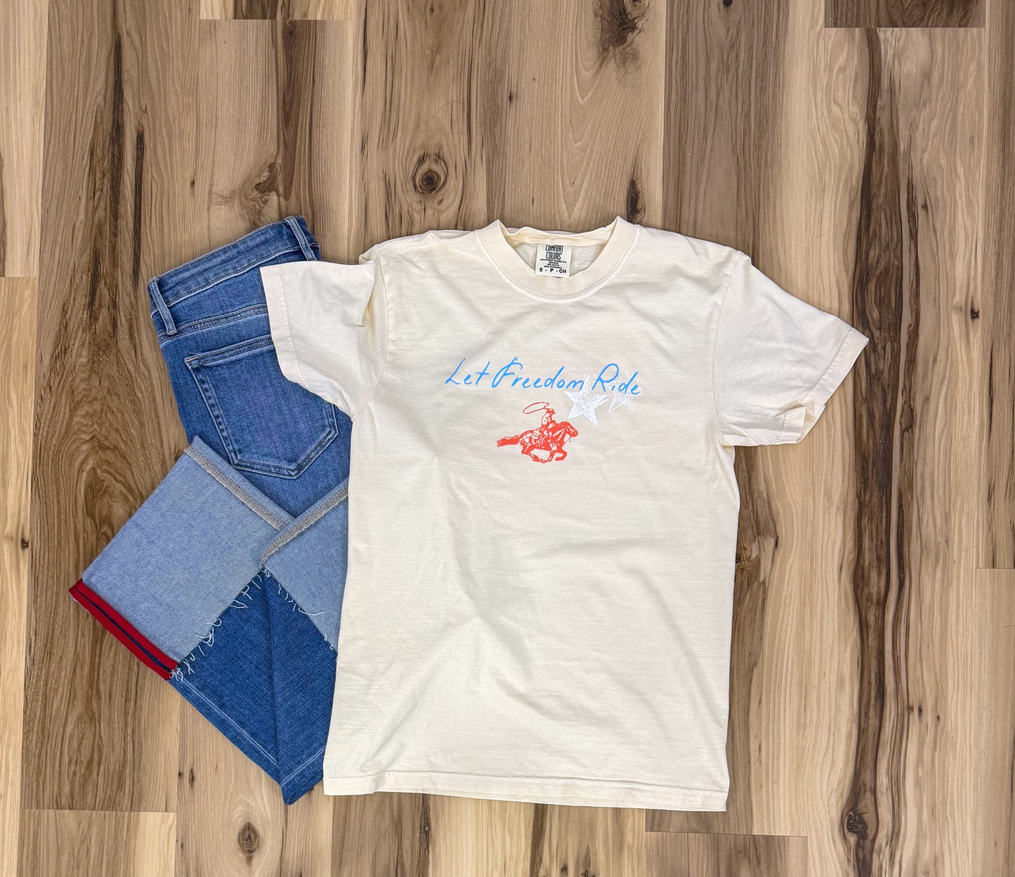 LET FREEDOM RIDE TEE